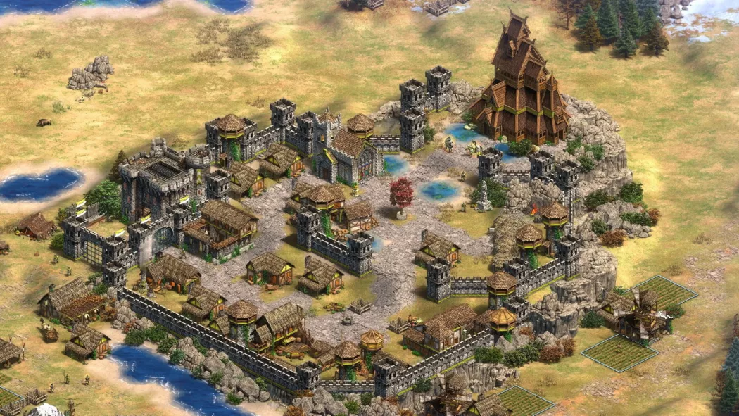 Игрок заявил, что воссоздал в Age of Empires II «весь Скайрим» и показал скриншоты нескольких локаций